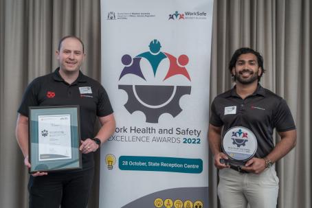 2022 Best solution to a work health and safety risk – 200 employees or more winner - Monodelphous